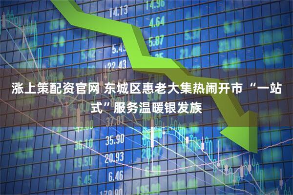 涨上策配资官网 东城区惠老大集热闹开市 “一站式”服务温暖银发族