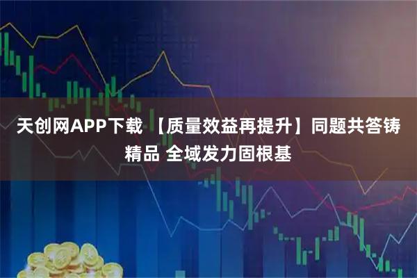 天创网APP下载 【质量效益再提升】同题共答铸精品 全域发力固根基